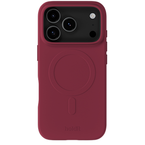 Holdit - Soft MagSafe Case - Red Velvet - iPhone 17 Pro Max, set bagfra